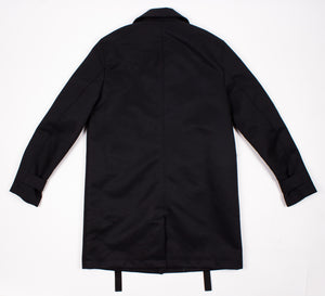 Black Trench 3/4 Jacket