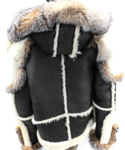 Mens Fur Shearling Jacket